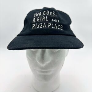 Two Guys A Girl Pizza Place Cast Crew Hat Ryan Reynolds Nathan Fillion Rare